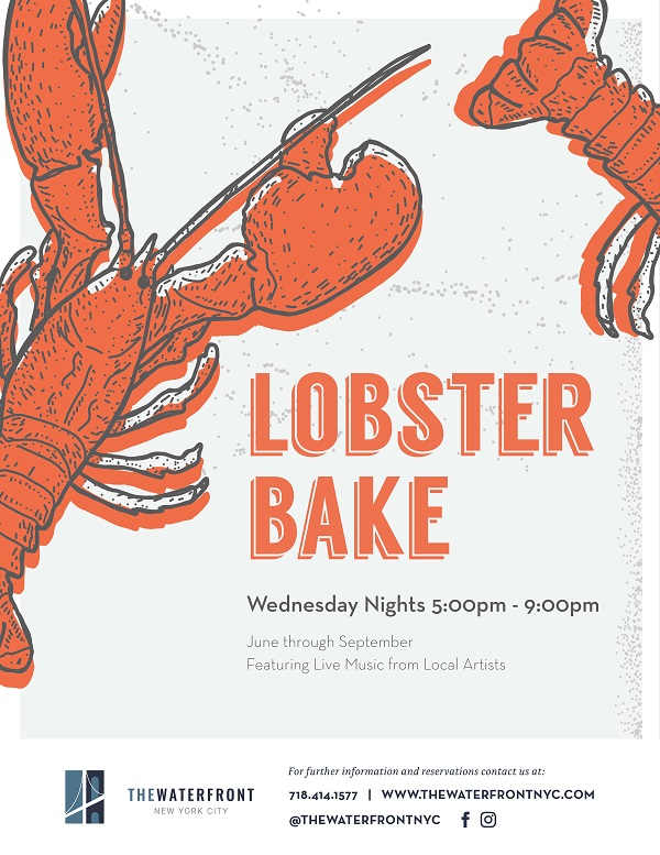 Join Us for Wednesday Lobster Bakes at The Waterfront NYC!